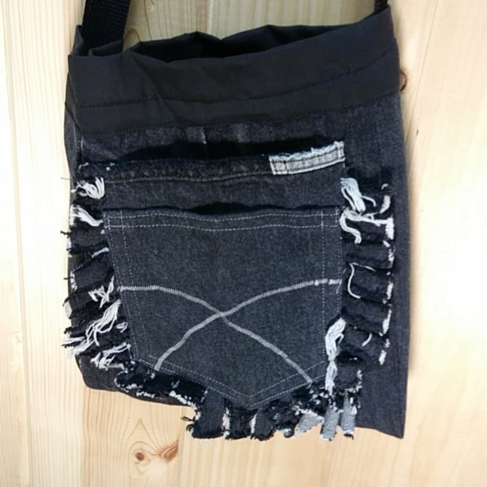 British Raj Middy Denim Shoulder Bag